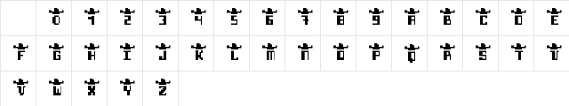 Yenriba Regular Character Map Yenriba Regular Character Map
