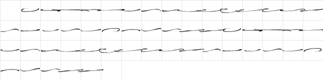 Hillstone swash Demo FPU Regular Character Map Hillstone swash Demo FPU Regular Character Map