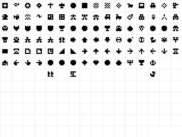 TPF Modular Symbol Regular Character Map TPF Modular Symbol Regular Character Map