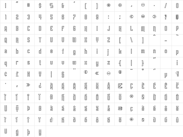 Empanada Outline Regular Character Map Empanada Outline Regular Character Map