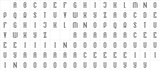 Climbup Demo Inline Regular Character Map Climbup Demo Inline Regular Character Map