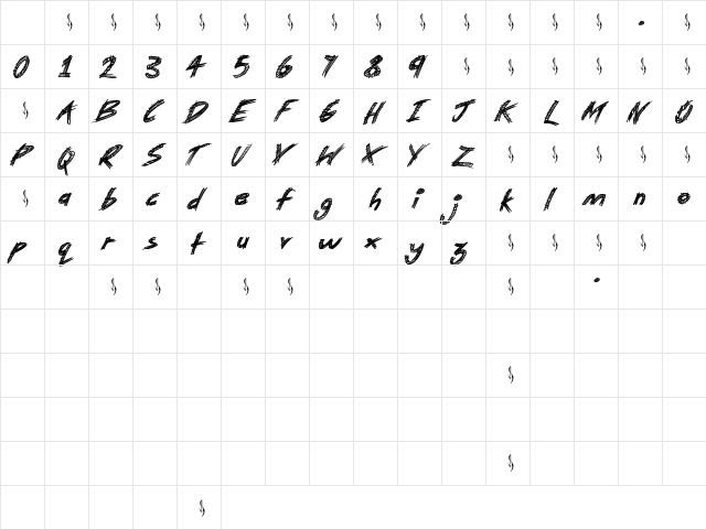 Monster Reading Regular Character Map Monster Reading Regular Character Map