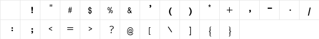 padmaa Bold Character Map padmaa Bold Character Map