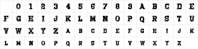 BringMeAWar_Textured Regular Character Map BringMeAWar_Textured Regular Character Map
