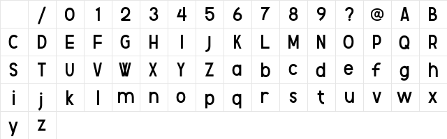 Monolog free Character Map Monolog free Character Map