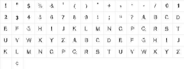 Ollie Guilty Regular Character Map