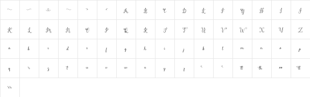 MadameNaila Thin Character Map