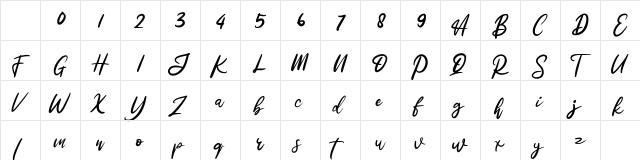 Watterland Typeface FREE Regular Character Map Watterland Typeface FREE Regular Character Map