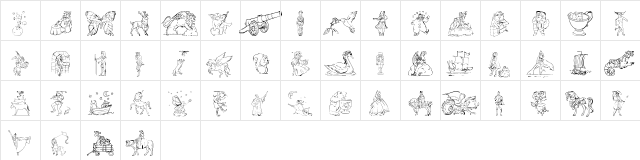 001 Once Upon a Time Regular Character Map