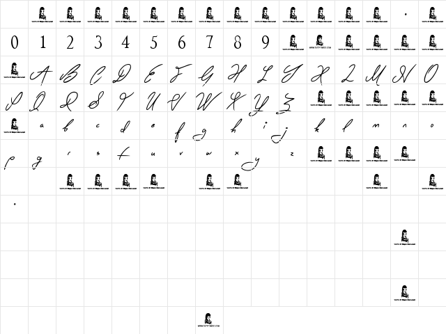 Ring Master Regular Character Map Ring Master Regular Character Map