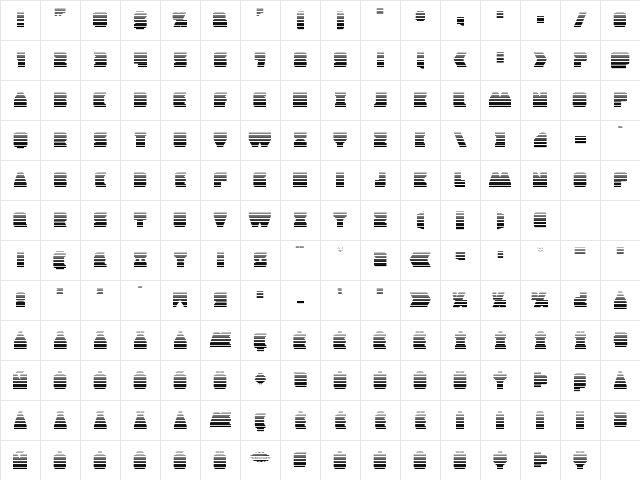 Contour of Duty Gradient Regular Character Map Contour of Duty Gradient Regular Character Map