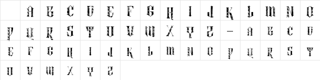 vtks lightness 2 Regular Character Map vtks lightness 2 Regular Character Map