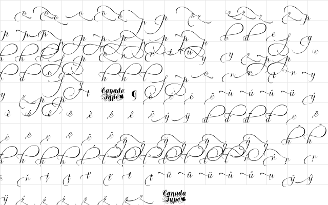 Ambassador Script Begs III Regular Character Map Ambassador Script Begs III Regular Character Map