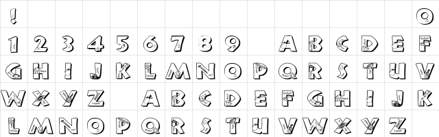 101! Alpha Pikture 'Bet Regular Character Map 101! Alpha Pikture 'Bet Regular Character Map