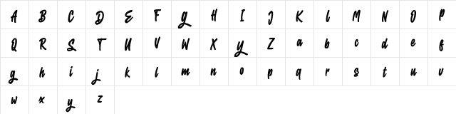 Eighties FREE Regular Character Map Eighties FREE Regular Character Map