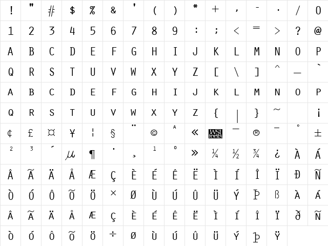 Oracle Regular Character Map