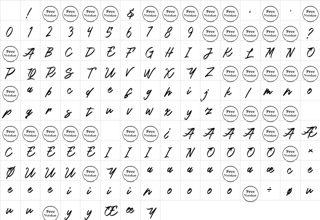 Killing Me Free Trial Regular Character Map Killing Me Free Trial Regular Character Map