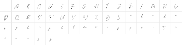 Collabro Free Regular Character Map