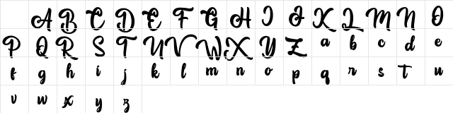Great Himalaya Regular Character Map Great Himalaya Regular Character Map