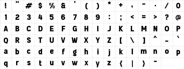 g Guarantee Regular Character Map