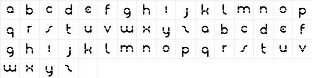 ojol Regular Character Map