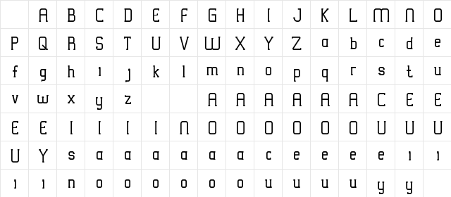 VICTORISA DEMO Regular Character Map VICTORISA DEMO Regular Character Map