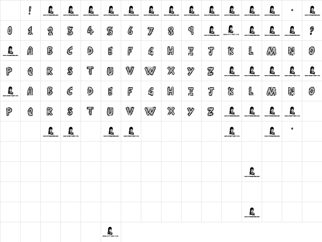 Schools Out!!! Regular Character Map Schools Out!!! Regular Character Map
