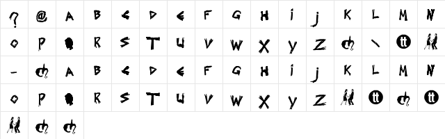 New Regular Character Map New Regular Character Map