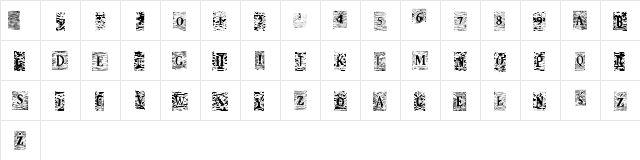 WavEd Regular Character Map WavEd Regular Character Map