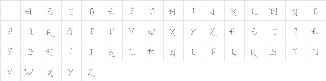 Fancy Tattoo Script Regular Character Map Fancy Tattoo Script Regular Character Map