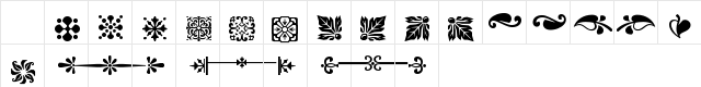 PBEtceteraTTP- Regular Character Map PBEtceteraTTP- Regular Character Map