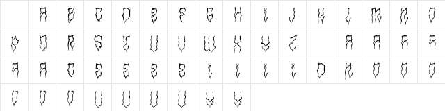 Ghoulie Tattoo Script Demo Regular Character Map Ghoulie Tattoo Script Demo Regular Character Map