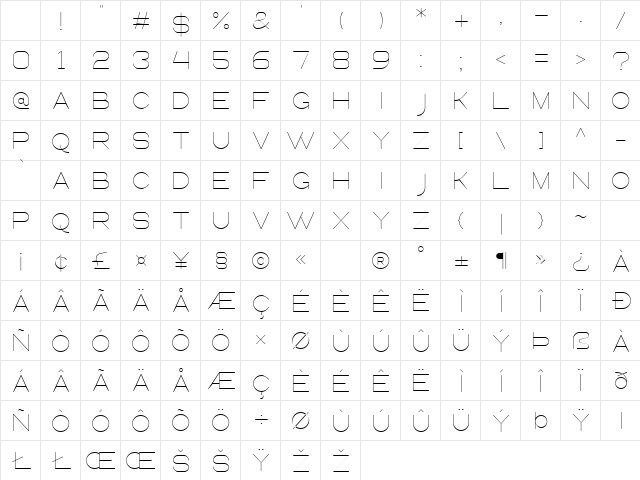 Queental Light Character Map Queental Light Character Map