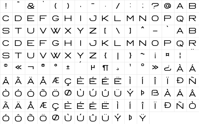 Manta Style Sans Round DEMO Regular Character Map Manta Style Sans Round DEMO Regular Character Map