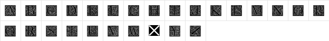 TorynitialenInversed Regular Character Map TorynitialenInversed Regular Character Map