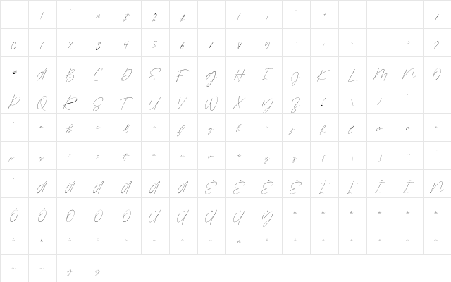 Germany Script Regular Character Map Germany Script Regular Character Map