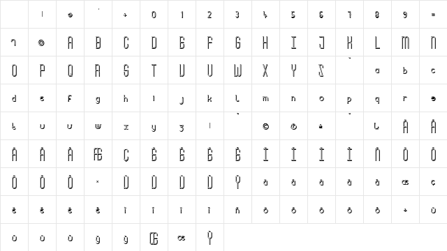 More Babydoll Regular Character Map More Babydoll Regular Character Map