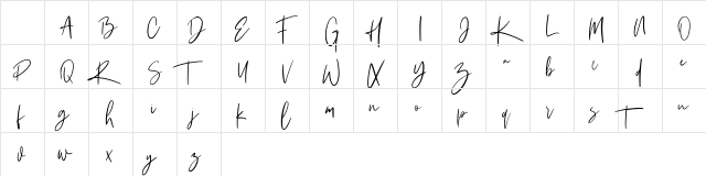 Sarvati Free Regular Character Map