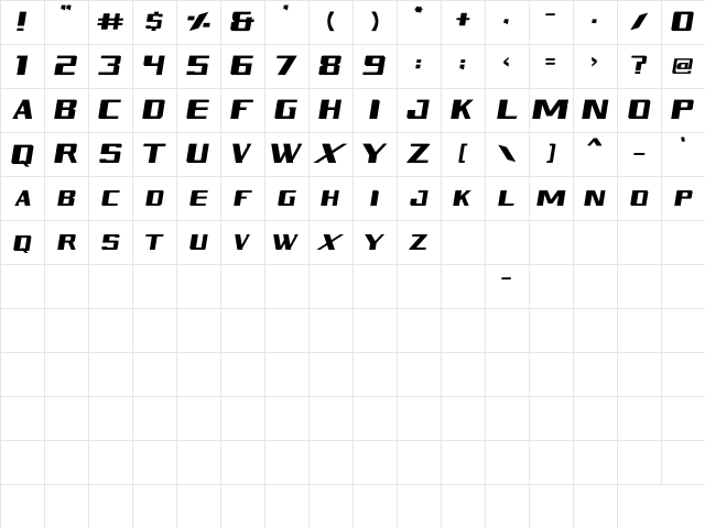 5 Thumbs Up Bold Bold Italic Character Map 5 Thumbs Up Bold Bold Italic Character Map