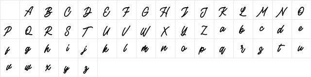 Rottordam Bold FREE Bold Character Map Rottordam Bold FREE Bold Character Map