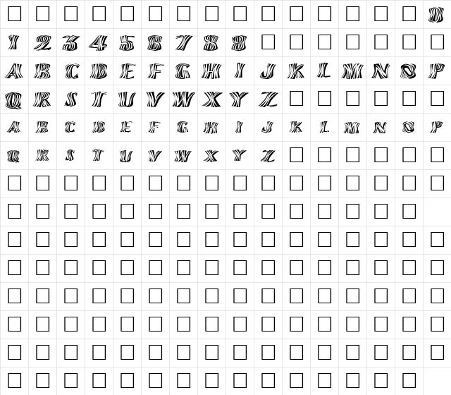 FZ WARPED 13 EX Normal Character Map