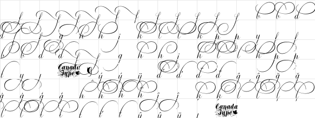 Ambassador Script Swashes Regular Character Map Ambassador Script Swashes Regular Character Map