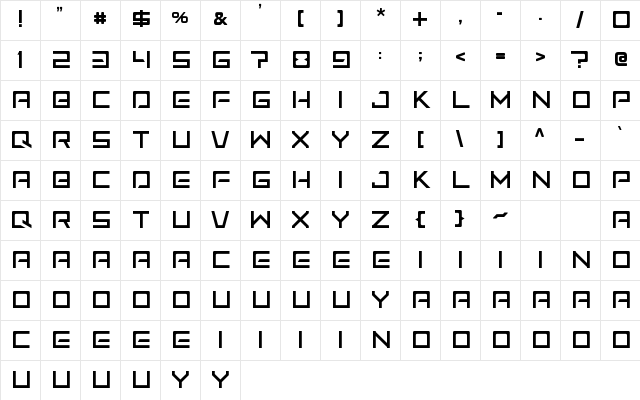 Jasmadi Font Regular Character Map Jasmadi Font Regular Character Map
