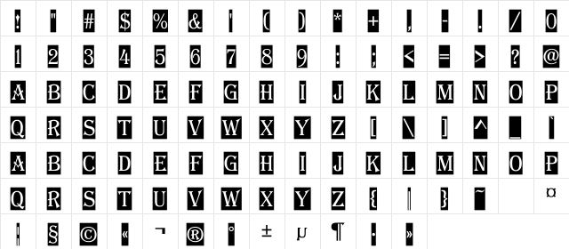 a_AlgeriusNrCm Regular Character Map