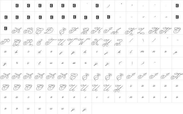 Ultimate Class Free Version Regular Character Map