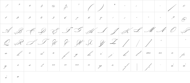 P22Allyson Regular Character Map