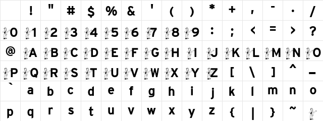YourInheritance Regular Character Map