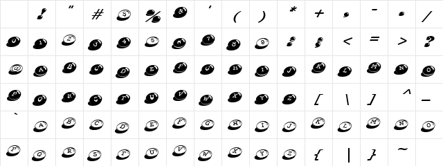 Water Molecule Regular Character Map Water Molecule Regular Character Map