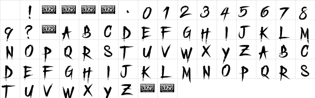 Freedoomed Demo Regular Character Map Freedoomed Demo Regular Character Map