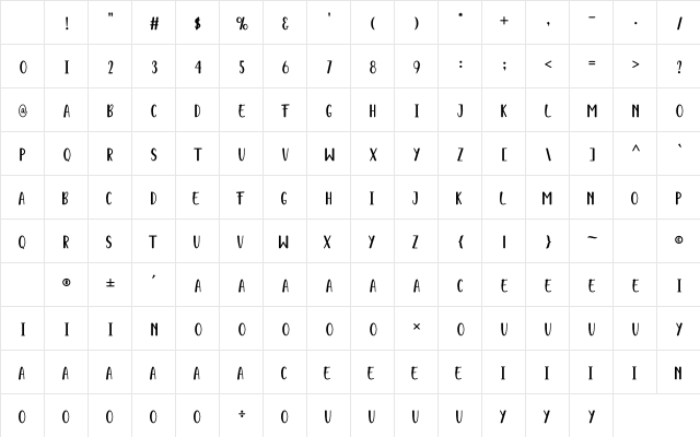 Halloween Costume Regular Character Map Halloween Costume Regular Character Map